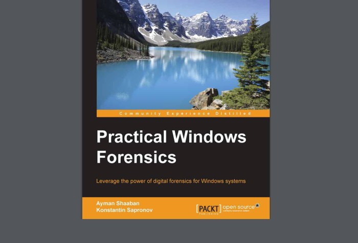 Libro gratis sobre Análisis forense en Windows
